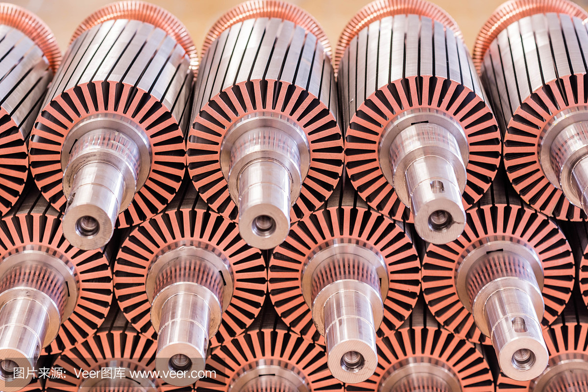 股票的電動機轉子