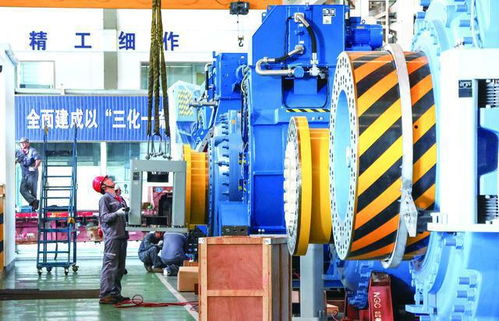 江蘇鹽城市大豐區 風電產業園內,中車株洲電機江蘇公司生產車間一派忙碌